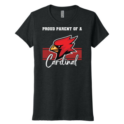 "Proud PARENT of a Cardinal" - Vintage Black Thumbnail