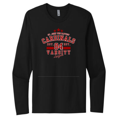 "Varsity League" - Black - Long Sleeve  Thumbnail