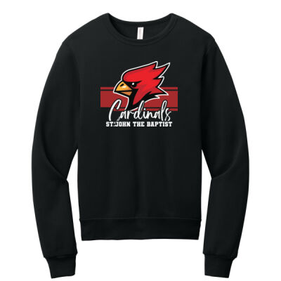 "Cardinals, StJB" - Black - Crewneck Thumbnail