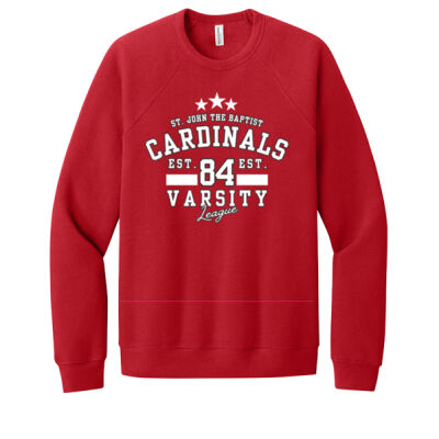 "Varsity League" - Red - Crewneck Thumbnail
