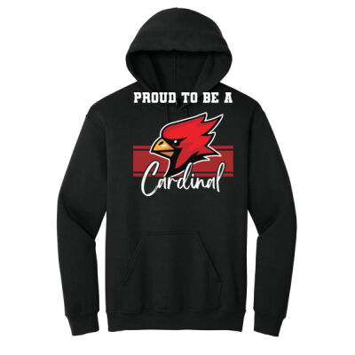 "Proud to Be a Cardinal" - Black - Hoodie Thumbnail