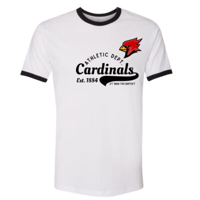 "Cardinals Athletic Dept." - Cotton Ringer Thumbnail