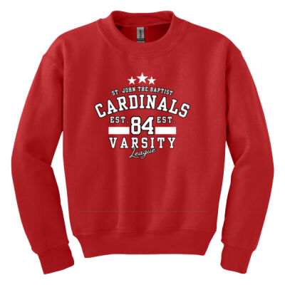 "Varsity League" - Red - Crewneck Thumbnail