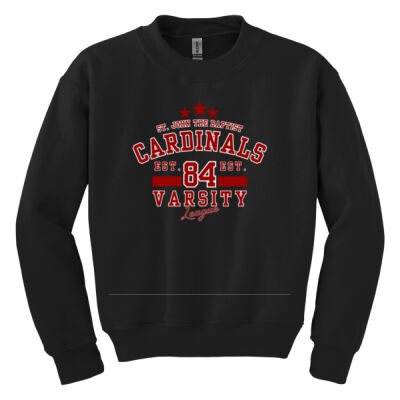 "Varsity League" - Black - Crewneck Thumbnail