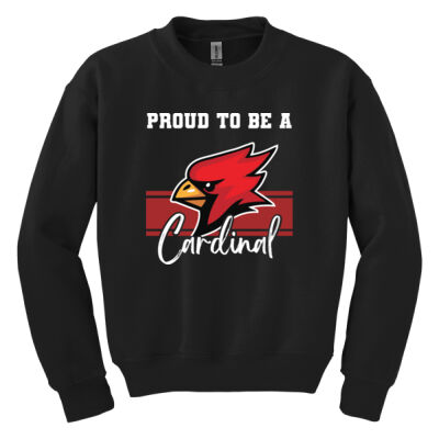 "Proud to Be a Cardinal" - Black - Crewneck Thumbnail