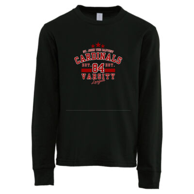 "Varsity League" - Black - Long Sleeve Thumbnail