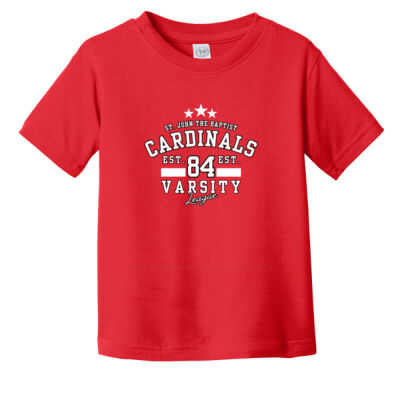 "Varsity League" - Red - Toddler Thumbnail