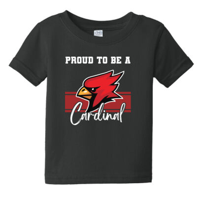 "Proud to Be a Cardinal" - Black - Infant Thumbnail