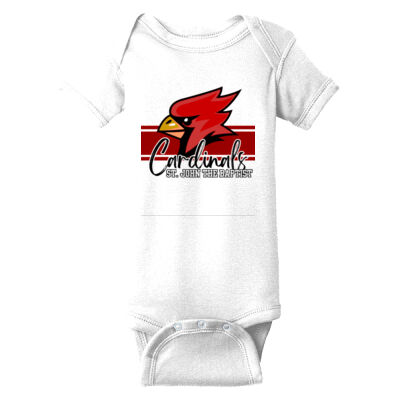 "Cardinals, StJB" - Onesie Thumbnail